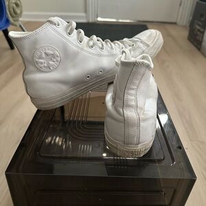 Converse All-Star White Canvas High-Tops